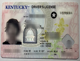 在线办理美国肯塔基州驾照，美国肯塔基州驾驶证多少钱能买到