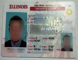 代办美国伊利诺伊州驾驶证，定做伊利诺伊州一比一驾照，购买国外驾照