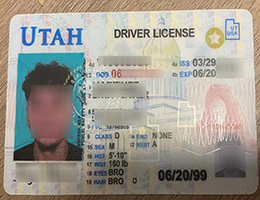 Fake Utah driver’s license，办理美国犹他州ID，购买犹他州驾照