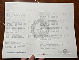 无法正常毕业补办南新罕布什尔大学成绩单, buy a SNHU transcript