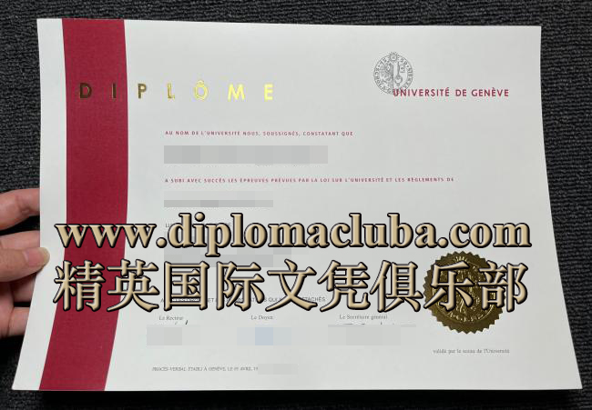 日内瓦大学毕业证