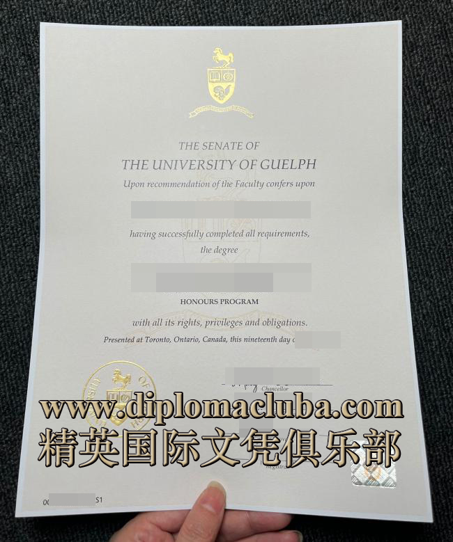 圭尔夫大学文凭