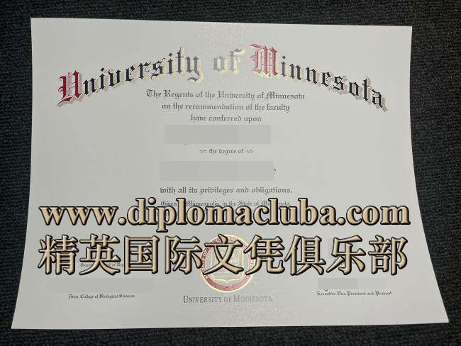 明尼苏达大学文凭