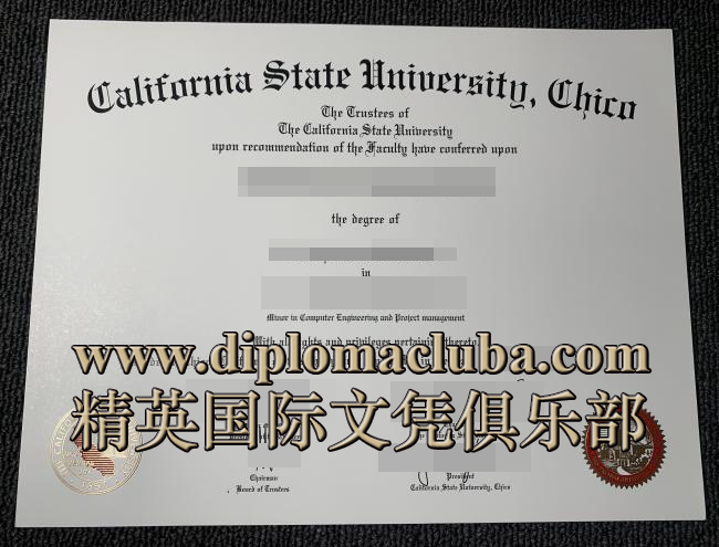 加州州立大学奇科分校文凭