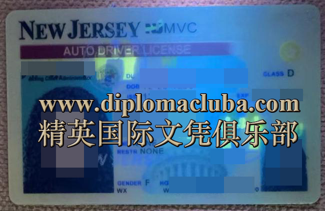 新泽西州驾照