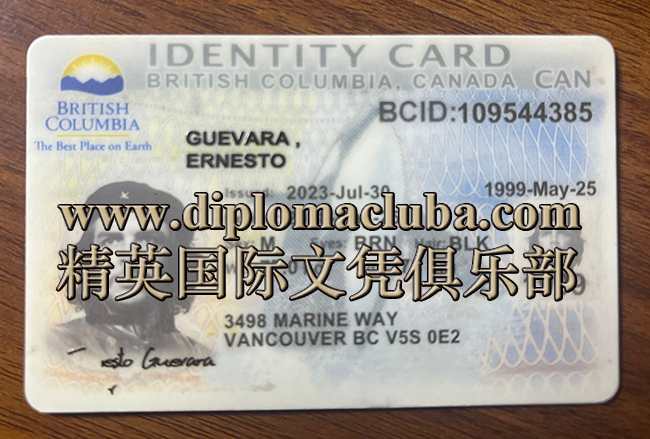 不列颠哥伦比亚省身份证