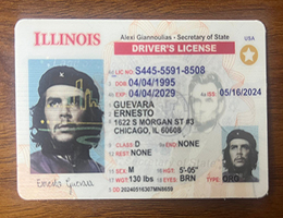 定制假伊利诺伊州驾照 | 高仿Illinois驾驶执照 | 复刻办理Illinois ID