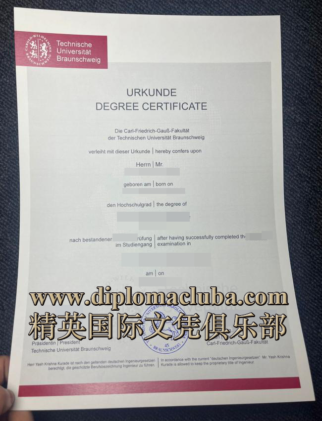 布伦瑞克工业大学文凭