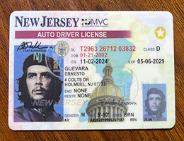 购买假美国新泽西州驾照 | 定制New Jersey ID | 一比一复刻NJ新泽西州驾驶证