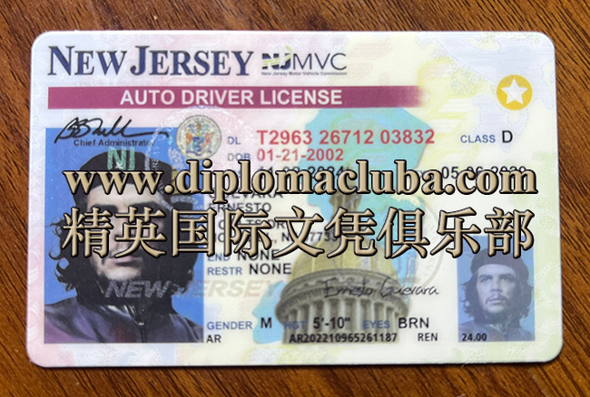 新泽西州驾照