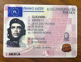 一比一定制波兰驾照 | 精仿波兰驾驶执照 | buy fake Poland ID