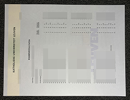 哪里买鲁汶大学成绩单? | 定制KU Leuven鲁汶大学成绩单 | 修改鲁汶大学成绩单分数