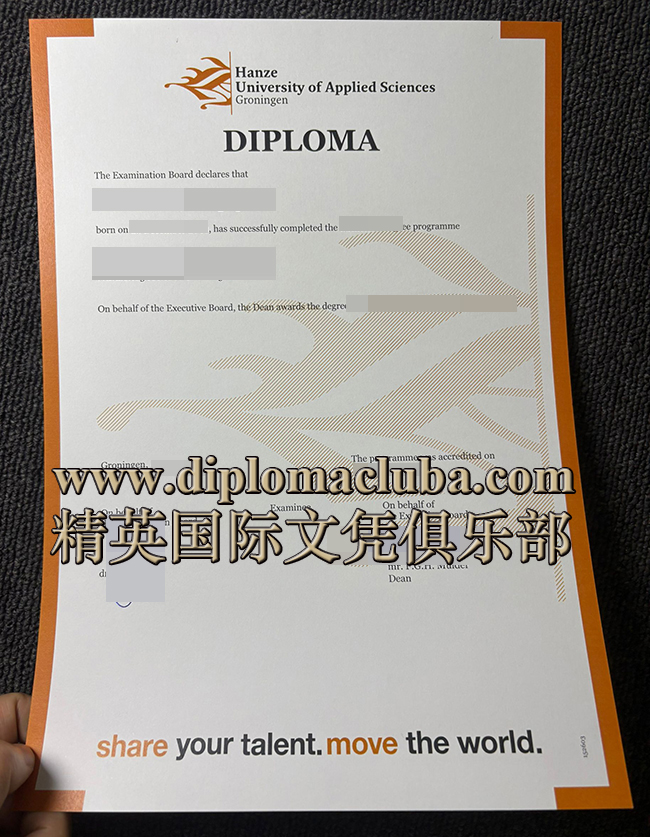 格罗宁根汉斯大学文凭