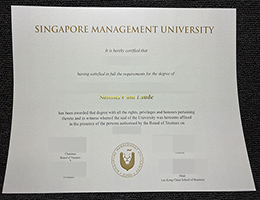 快速补办新加坡管理大学文凭 | 定制SMU毕业证书 | 哪里购买新加坡管理大学学位证?