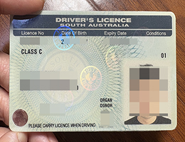 快速办理制作南澳驾照 | 购买South Australia ID | 复刻1:1原版南澳驾驶执照