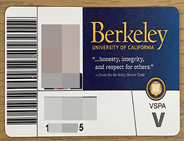 加州大学伯克利分校学生卡 | UC Berkeley Student ID Cal 1 Card
