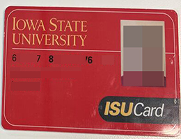 爱荷华州立大学学生卡，Iowa State University Student ID